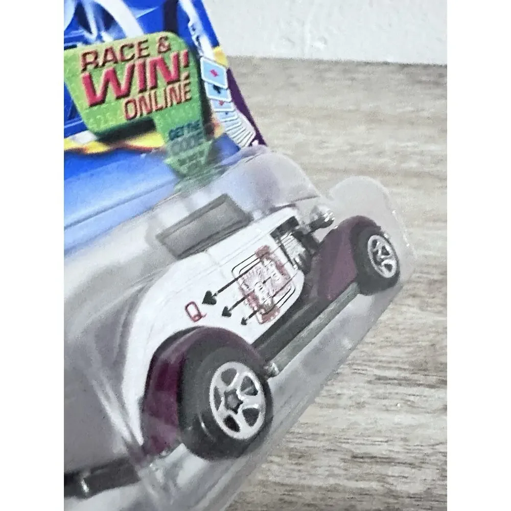 Hot Wheels '33 Ford- Queen Collector No. 074 New On Card 5 Spoke Rims H85